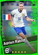 بطاقة Adrien Rabiot · CMF