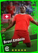 Breel Embolo CF card