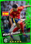 Carte de Mikel Merino · CMF