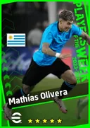 بطاقة Mathías Olivera · CB
