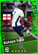 Bukayo Saka RMF card