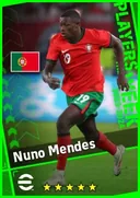 Carte de Nuno Mendes · LB