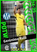 بطاقة Gerónimo Rulli · GK