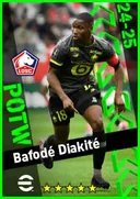 بطاقة Bafodé Diakité · CB