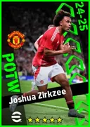 Joshua Zirkzee CF card