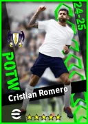 Carte de Cristian Romero · CB