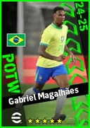 بطاقة Gabriel Magalhães · CB