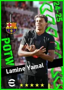 بطاقة Lamine Yamal · RMF