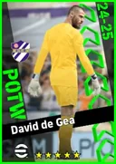 Carte de David de Gea · GK