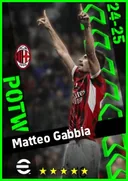 Carte de Matteo Gabbia · CB