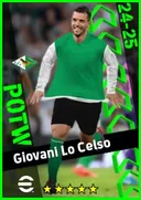 بطاقة Giovani Lo Celso · AMF