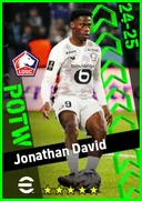 Carte de Jonathan David · CF