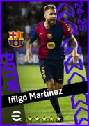 Carte de Iñigo Martínez · CB