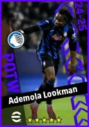Carte de Ademola Lookman · CF