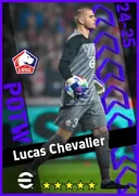 بطاقة Lucas Chevalier · GK