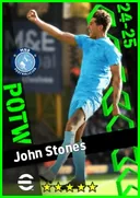 بطاقة John Stones · CB