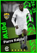 Carte de Pierre Kalulu · CB