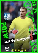 Carte de Bart Verbruggen · GK
