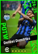 Carte de Denzel Dumfries · RB