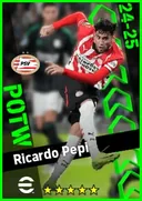 Ricardo Pepi CF card