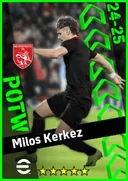Milos Kerkez LB card