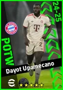 Carte de Dayot Upamecano · CB