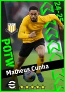 Carte de Matheus Cunha · AMF