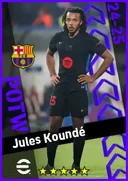 بطاقة Jules Koundé · RB