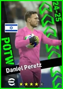 بطاقة Daniel Peretz · GK