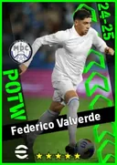 Carte de Federico Valverde · RB