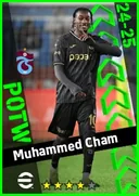 Muhammed Cham AMF card