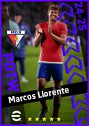 بطاقة Marcos Llorente · RB