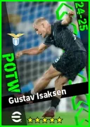 Gustav Isaksen RMF card