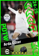 بطاقة Arda Güler · RMF