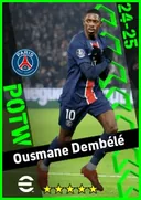 Carte de Ousmane Dembélé · CF