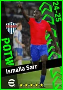 Carte de Ismaïla Sarr · AMF