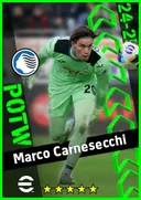 بطاقة Marco Carnesecchi · GK