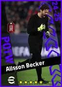 Alisson Becker GK card