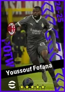 بطاقة Youssouf Fofana · DMF