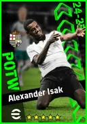 Carte de Alexander Isak · CF