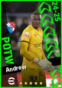 بطاقة Andrew · GK