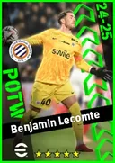 Benjamin Lecomte GK card