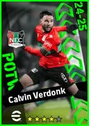Carte de Calvin Verdonk · LB