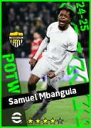 Carte de Samuel Mbangula · LMF