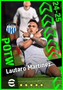 Lautaro Martínez CF card