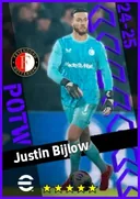 بطاقة Justin Bijlow · GK