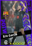 Carte de Eric García · RB