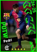 Carte de Pedri · CMF