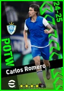 Carlos Romero LB card