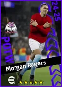 Carte de Morgan Rogers · AMF